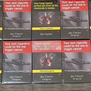 JPS Classic Original Cigarettes Carton | Australian Plain Pack Version