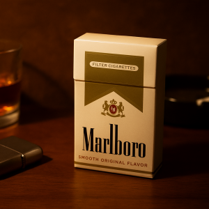 Marlboro (Hard White) Gold American Edition